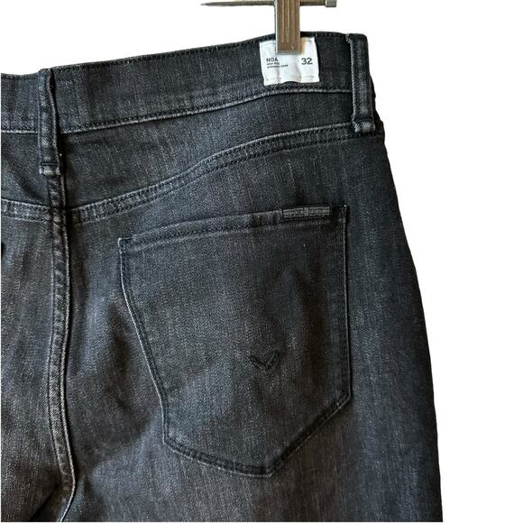 Hudson Jeans New Women's NOA High Rise Straight Crop Jeans Black Size 32 Casual - Picture 7 of 11
